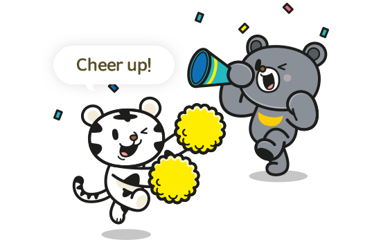 Soohorang puffed cheeks, but the colors have been corrected (with a bonus)  : r/OlympicMascots